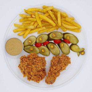 مرغ سوخاری 2 تکه